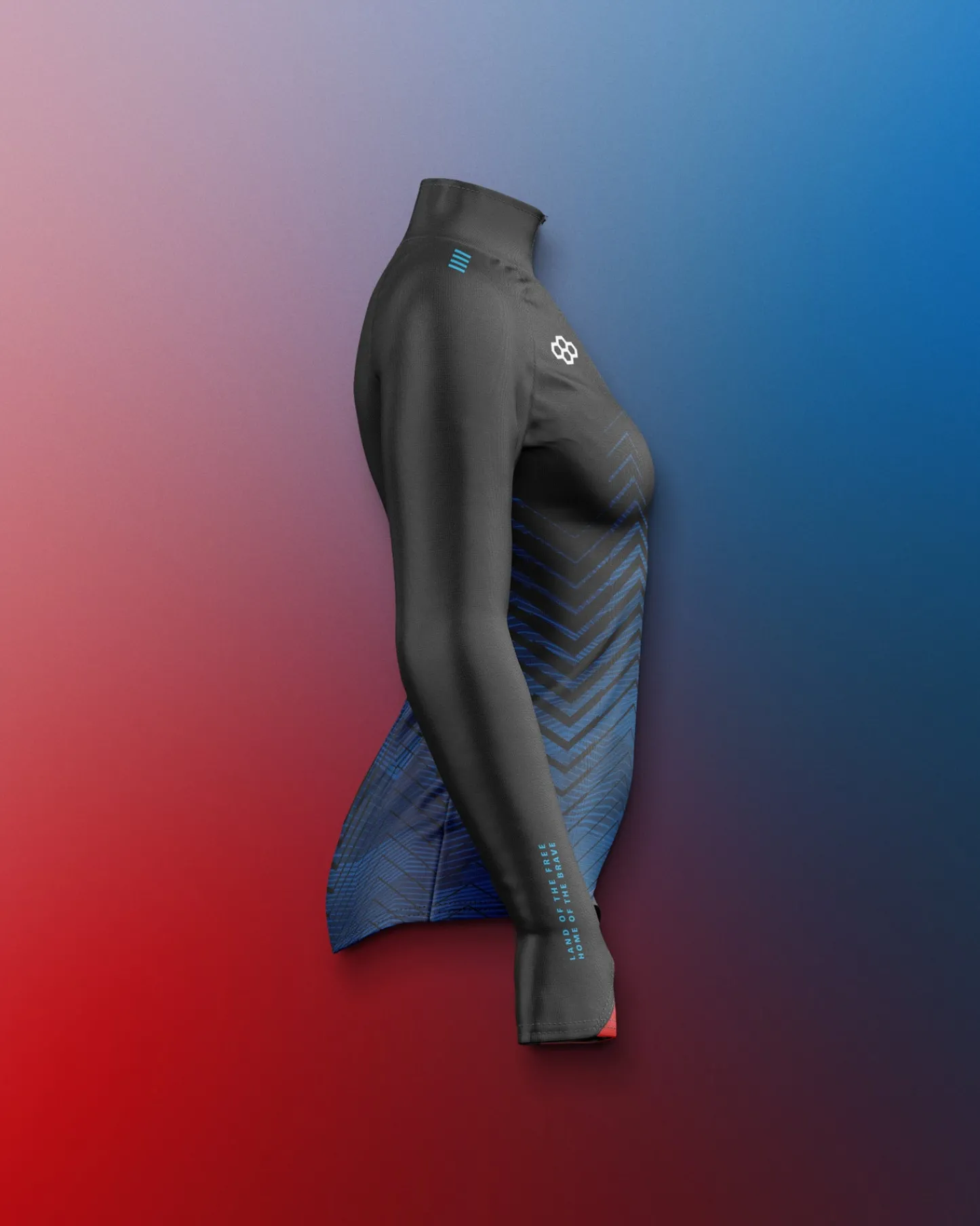 Jackets & 1/4 Zips>RUDIS USAW Women's Sublimated 1/4 Zip Navy