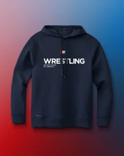 Hoodies & Pullovers|Hoodies & Pullovers>RUDIS USAW Wrestling COOL-FEEL Hoodie