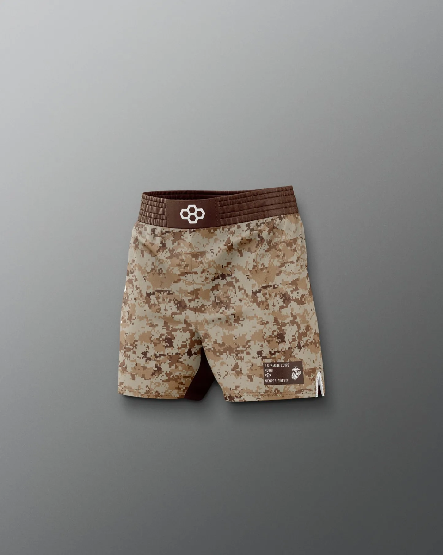 Shorts & Bottoms>RUDIS USMC Sublimated Youth Elite Shorts Camo