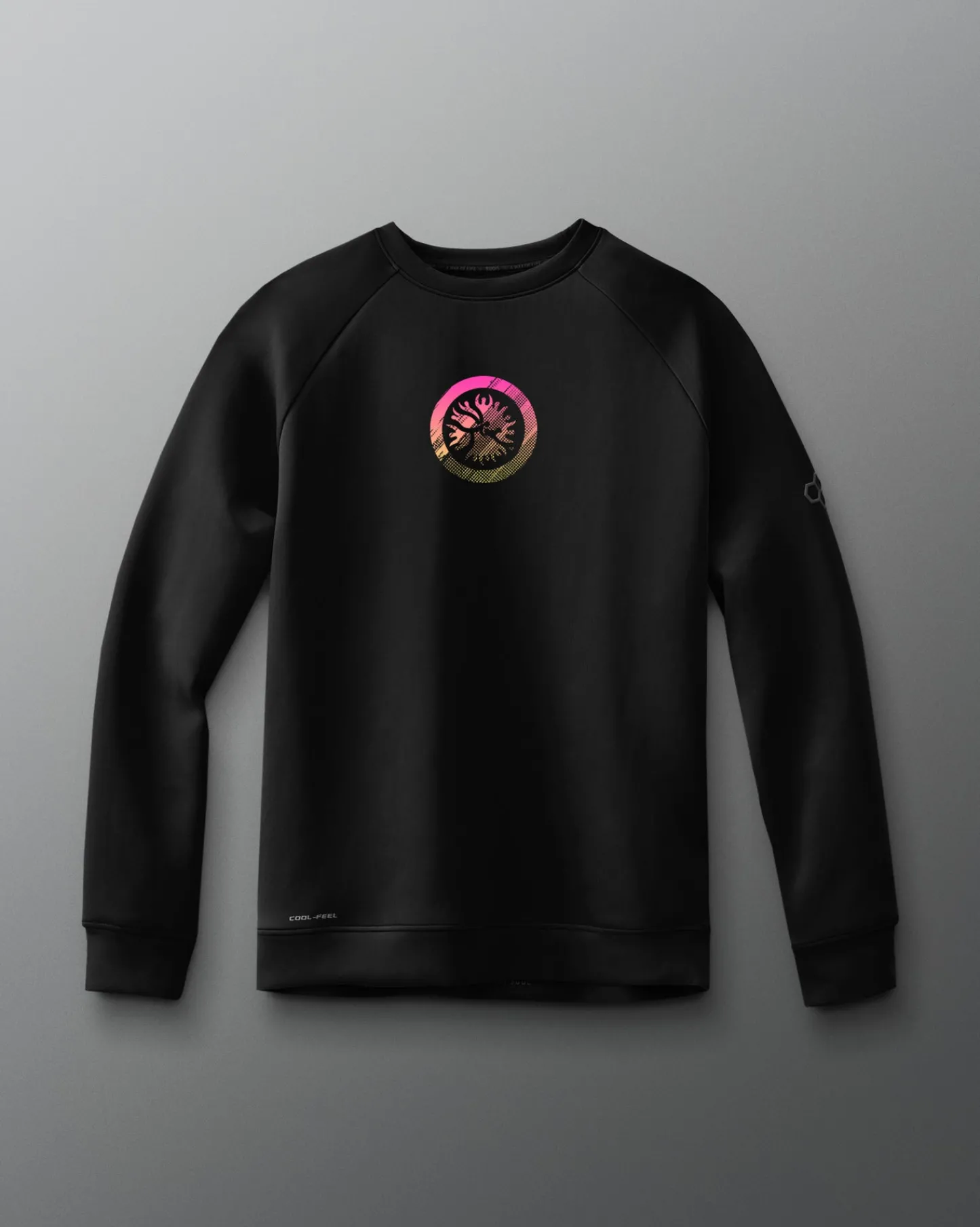 Hoodies & Pullovers|Hoodies & Pullovers>RUDIS UWW Abstract Emblem Cool-Feel Crewneck