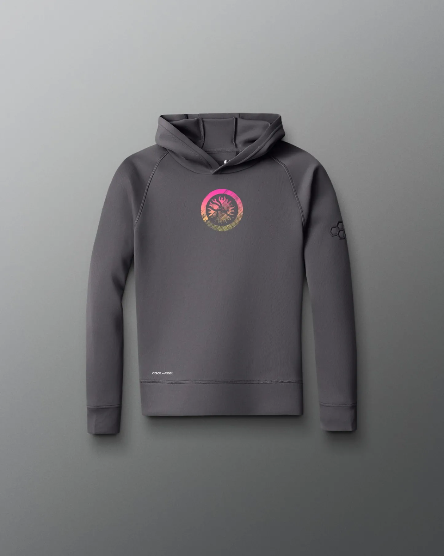 Hoodies & Pullovers>RUDIS UWW Abstract Emblem Youth Cool-Feel Hoodie
