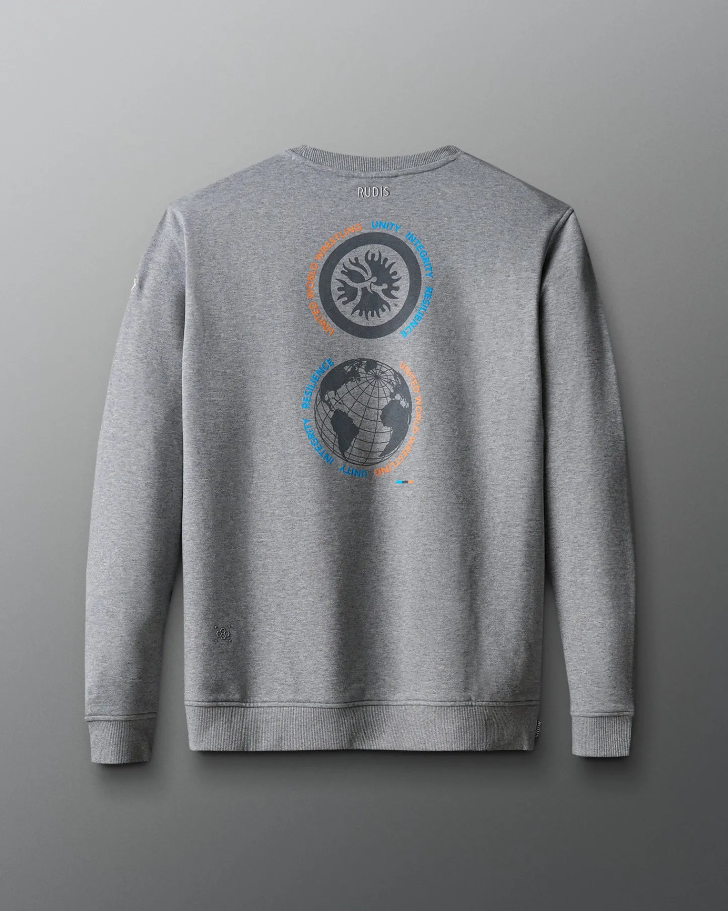 Hoodies & Pullovers|Hoodies & Pullovers>RUDIS UWW Globe Elite Terry Crewneck