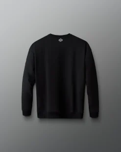 Hoodies & Pullovers>RUDIS UWW Luxe Terry Youth Crewneck Black