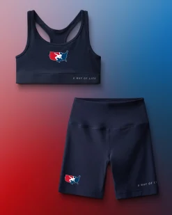 Shirts & Tees|Shorts & Bottoms>RUDIS Women's USA Wrestling Training Set