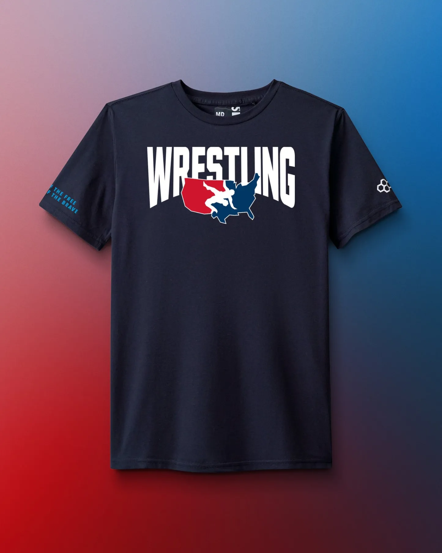 Shirts & Tees|Shirts & Tees>RUDIS Wrestling Logo Elite Super Soft T-Shirt