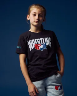 Shirts & Tees>RUDIS Wrestling Logo Youth Elite Super Soft T-Shirt