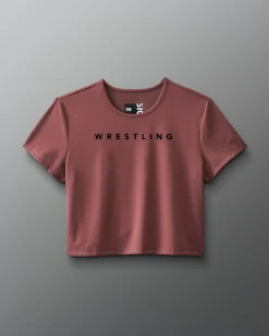 Shirts & Tees>RUDIS Wrestling Women's Ultimate Crop T-Shirt