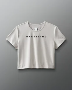 Shirts & Tees>RUDIS Wrestling Women's Ultimate Crop T-Shirt